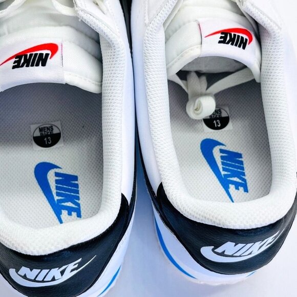 Nike Cortez '23 Men's Size 13 White Black Photo Blue  Sneakers DM4044-100 - Picture 5 of 14
